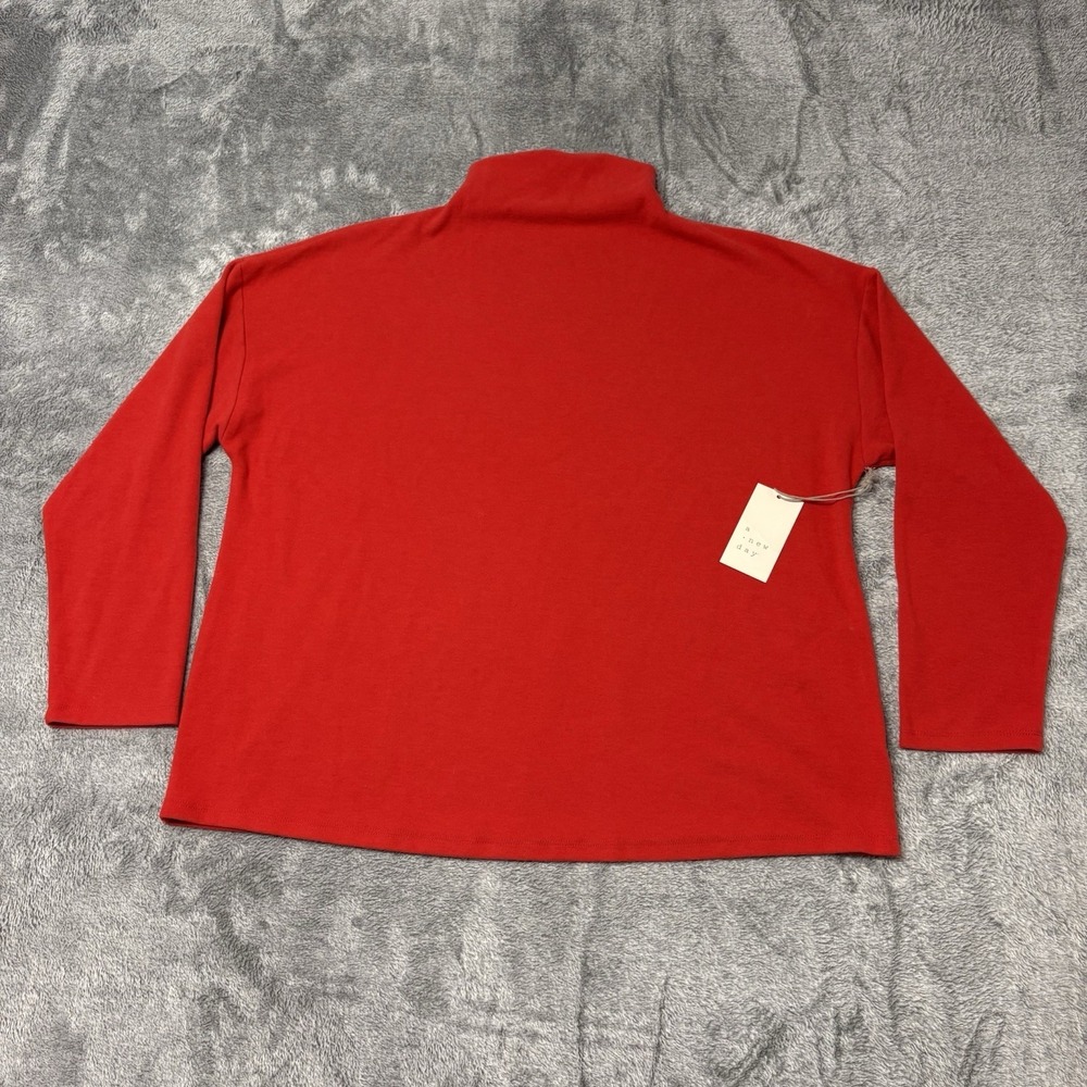 A New Day Womens SWEATER XXL Classic Red Capsule Wardrobe Essential Layers NEW